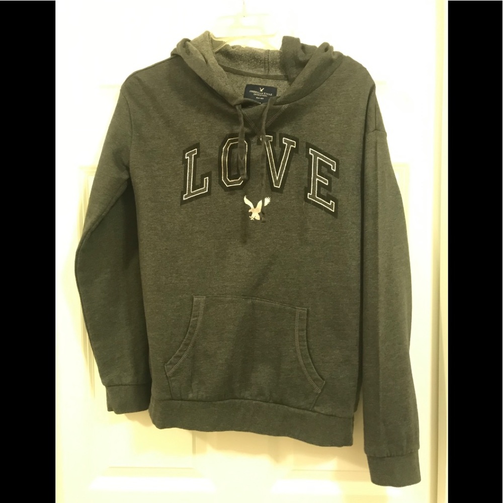 American Eagle Outfitters Gray Junior’s Sweatshirt